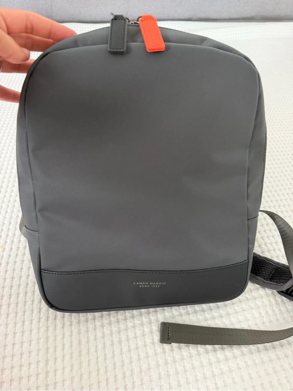 Campo Marzio Roma 1933 Backpack – Gray Laptop Backpack